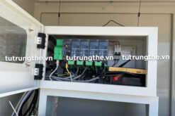 Tủ RTU điều khiển máy cắt từ xa kết nối SCADA Schneider