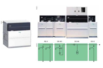 Tủ Đo Lường Trung Thế RMU Schneider: RM6-DE-Mt