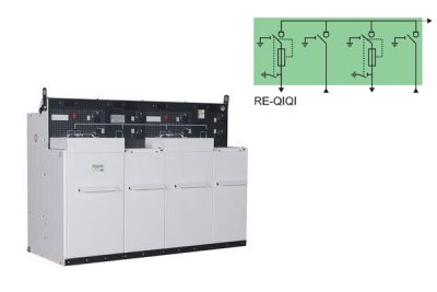 Tủ Trung Thế RMU Schneider: RM6-RE-QIQI