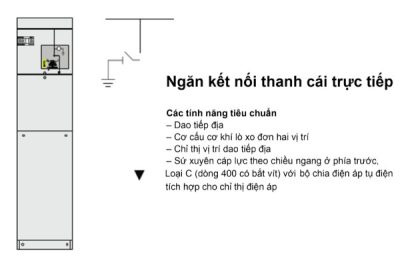 Ngăn kết nối thanh cái trực tiếp tủ RMU ABB