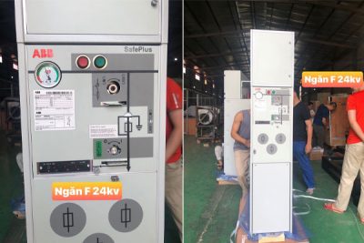 Ngăn tủ dao cắt tải kết hợp cầu chì - Tủ RMU F=24 ABB