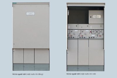 Vỏ tủ ngoài trời tủ RMU Siemens 8DJH