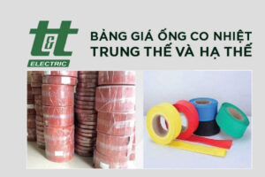 Bảng giá ống bọc co nhiệt trung thế TTE