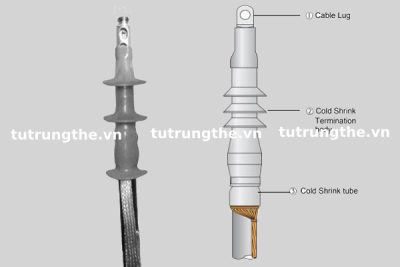 Cấu tạo đầu cáp co nguội Prysmian
