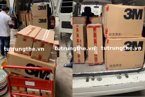 Giao hàng đầu cáp 3M dự án Long An