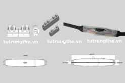 Thông số kỹ thuật Hộp nối cáp ngầm đổ keo Resin TTE