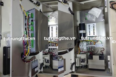 Bên trong tủ điều khiển Recloser Entec EVRC2A-NT