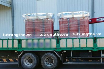 Giao hàng máy biến áp thibidi loại khô chính hãng