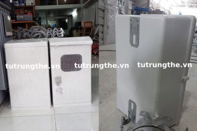 Hình ảnh thực tế Vỏ Tủ Điện Kế 3 Pha Composite 300x500x200mm