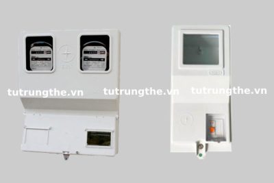 Hộp 2 Công Tơ 1 Pha nhựa Composite nhựa uPVC