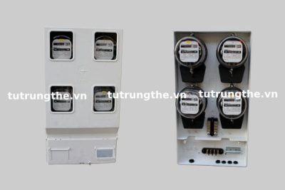 Hộp điện bảo vệ 4 công tơ Composite