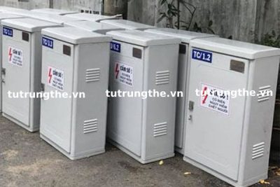 Tủ Điện Kế Đôi Composite 1050x600x400