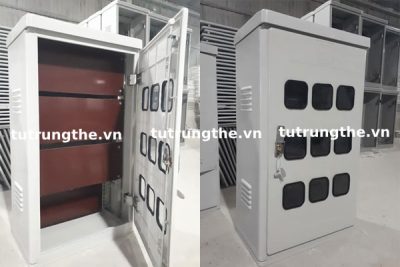 Vỏ Tủ 9 Điện Kế MCCB Nhựa Composite