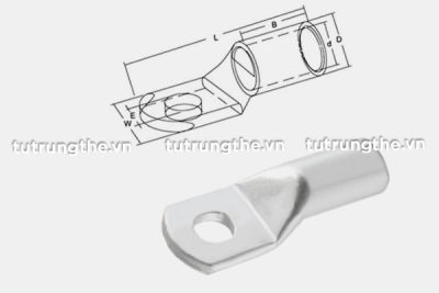 Bản vẽ cấu tạo đầu cosse đồng bít SC