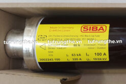 Cầu chì ống 10/24kV 100A Siba