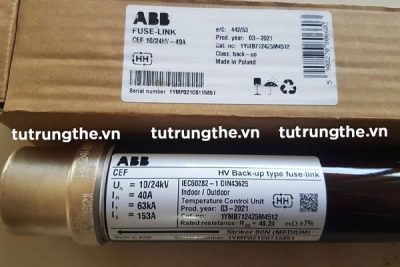 Cầu chì ống trung thế ABB 24kV 40A