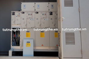 Tủ trung thế RVAC EATON Cooper lắp đặt trong tủ trạm