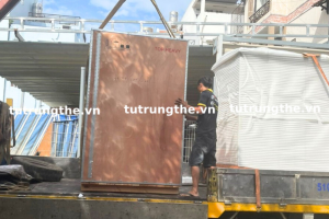 Giao hàng tủ RMU và vỏ tủ thi công dự án