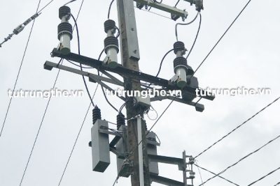 Bộ 3 dao cắt tụ PS25 lắp đặt ngoài trời
