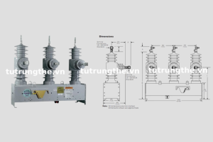Cấu tạo máy cắt Recloser Cooper