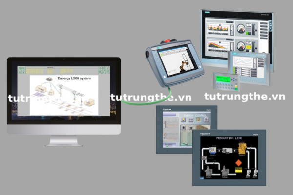 Giao diện giám sát (HMI) và khả năng tùy biến của SCADA L500