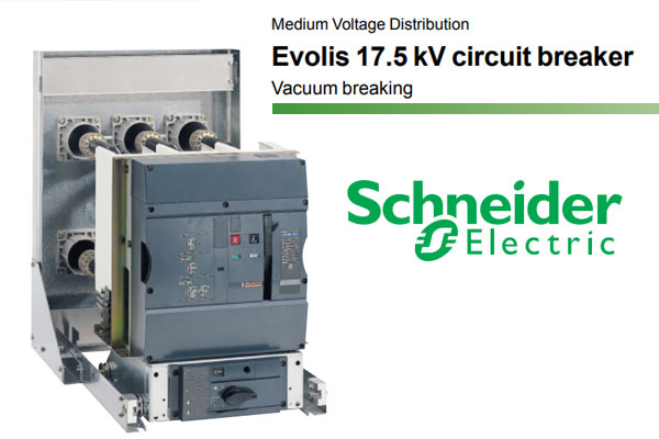 Catalog MV vacuum circuit breaker Evolis Schneider