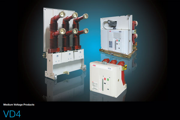 Catalog MV vacuum circuit breaker VD4 ABB