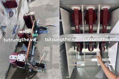 Cầu dao tiếp địa TES lắp đặt tủ trung thế TGE