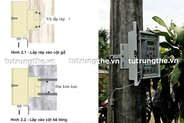 Lắp đặt tủ điều khiển tụ bù CQ900 ABB