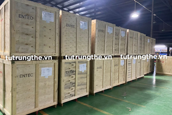Giao hàng Recloser Entec thi công dự án