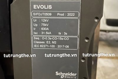 Thông số máy cắt VCB Evolis Schneider