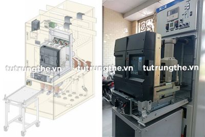 Tủ máy cắt trung thế TMS1 lắp đặt VCB Evolis 24kV 1250A