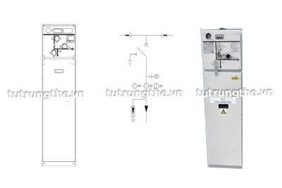Tủ RMU TaeYoung ngăn cầu dao phụ tải module C