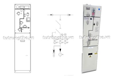 Tủ RMU TaeYoung ngăn máy cắt module D