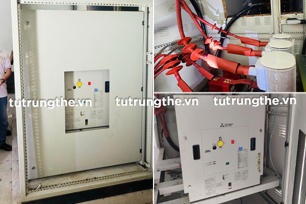 Ngăn máy cắt chân không VCB Mitsubishi 20-VPR-25D tủ trung thế AIS